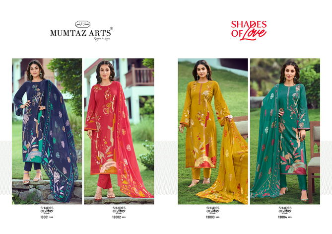 Shades Of Love By Mumtaz Arts Cambric Cotton Dress Material Wholesale Price In Surat